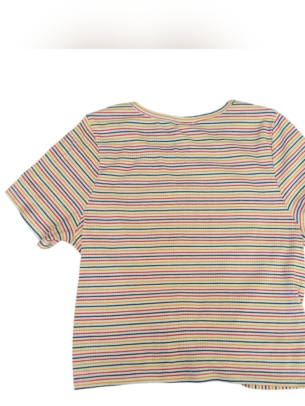 GAZE | STRIPE KNOT TOP | SIZE XS - Picture 9 of 12